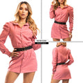 M73206 VESTIDO LINO PALO DE ROSA