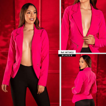 M73452 BLAZER PUNTI ROMA FUCSIA