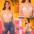 Y3489 CROP TOP RIB CAMEL