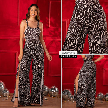 M73615  CHALIS DIAGONAL ANIMAL PRINT