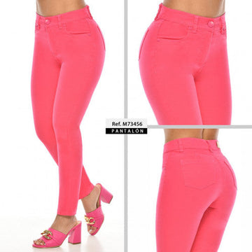 M73456  DRILL APT FUCSIA