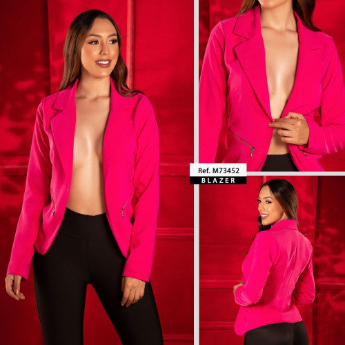 M73452 BLAZER PUNTI ROMA FUCSIA