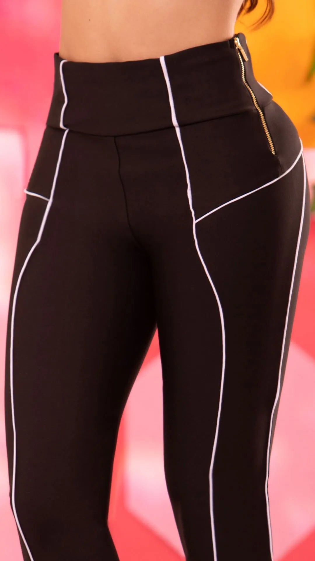 M73808 LEGGINS SUPLEX NEGRO