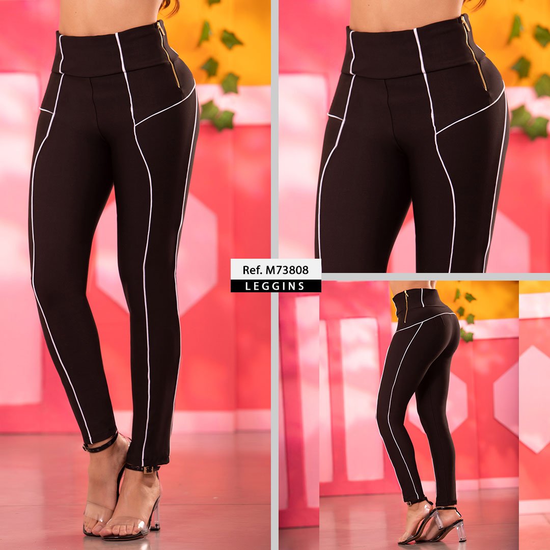 M73808 LEGGINS SUPLEX NEGRO