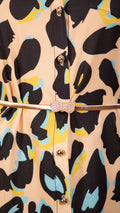 M73812 VESTIDO CHALIS ANIMAL PRINT