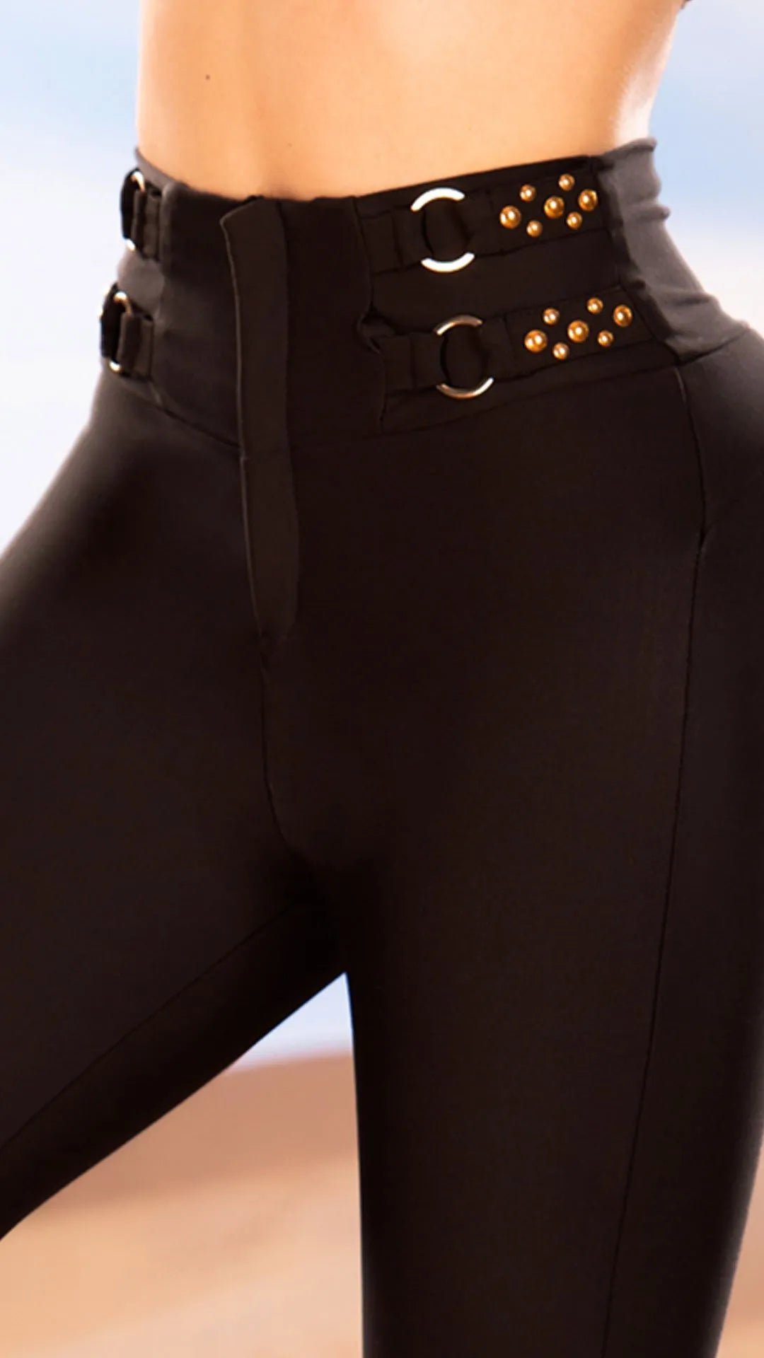 M73831 LEGGINS SUPLEX NEGRO