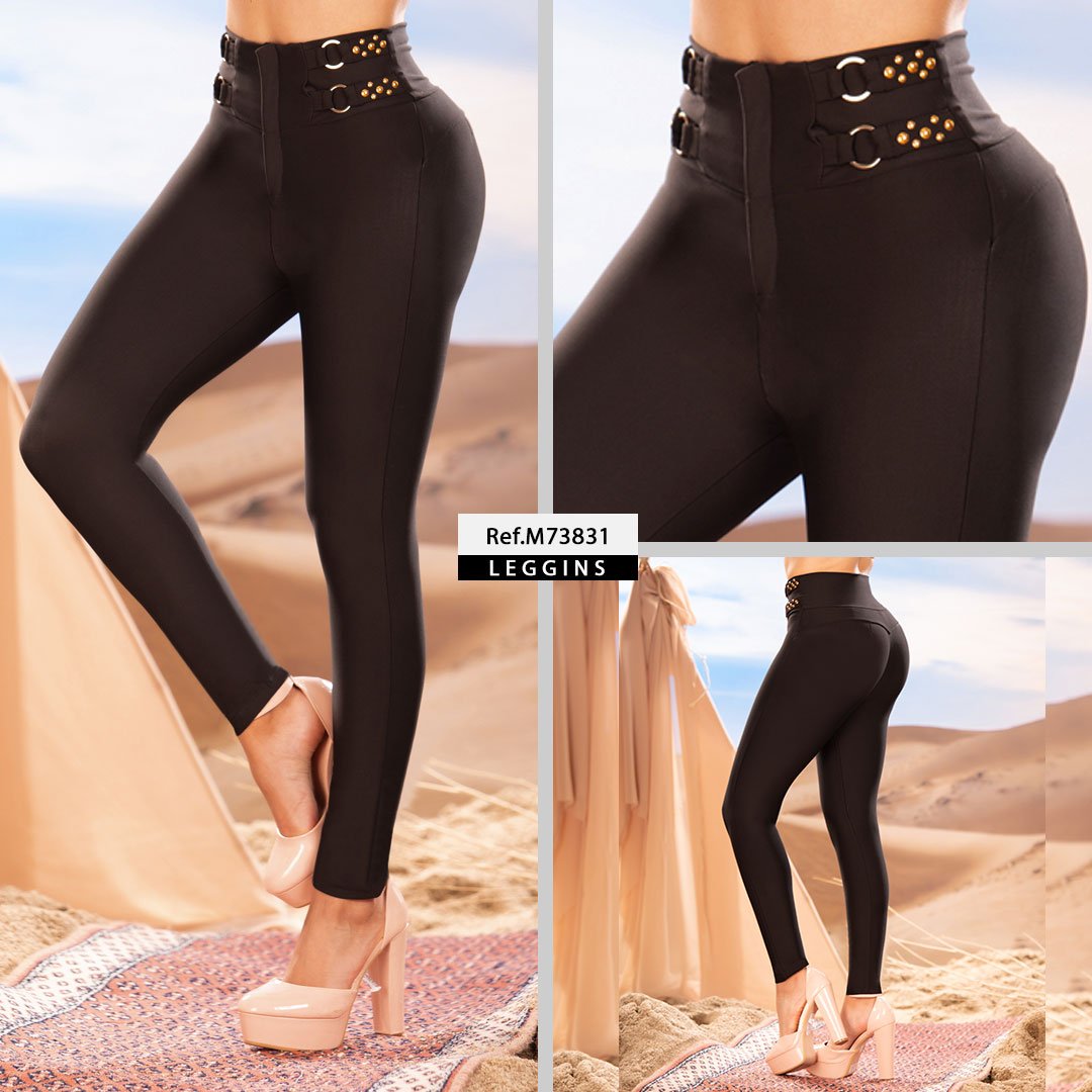 M73831 LEGGINS SUPLEX NEGRO