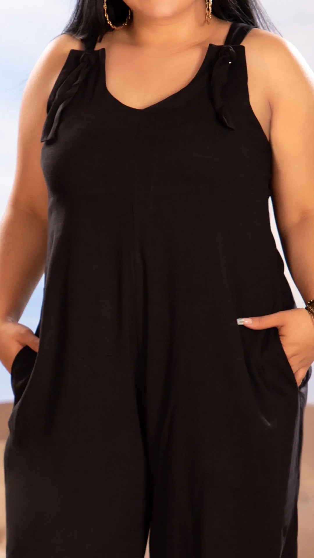 M73849 ENTERIZO CHALIS SLUB NEGRO