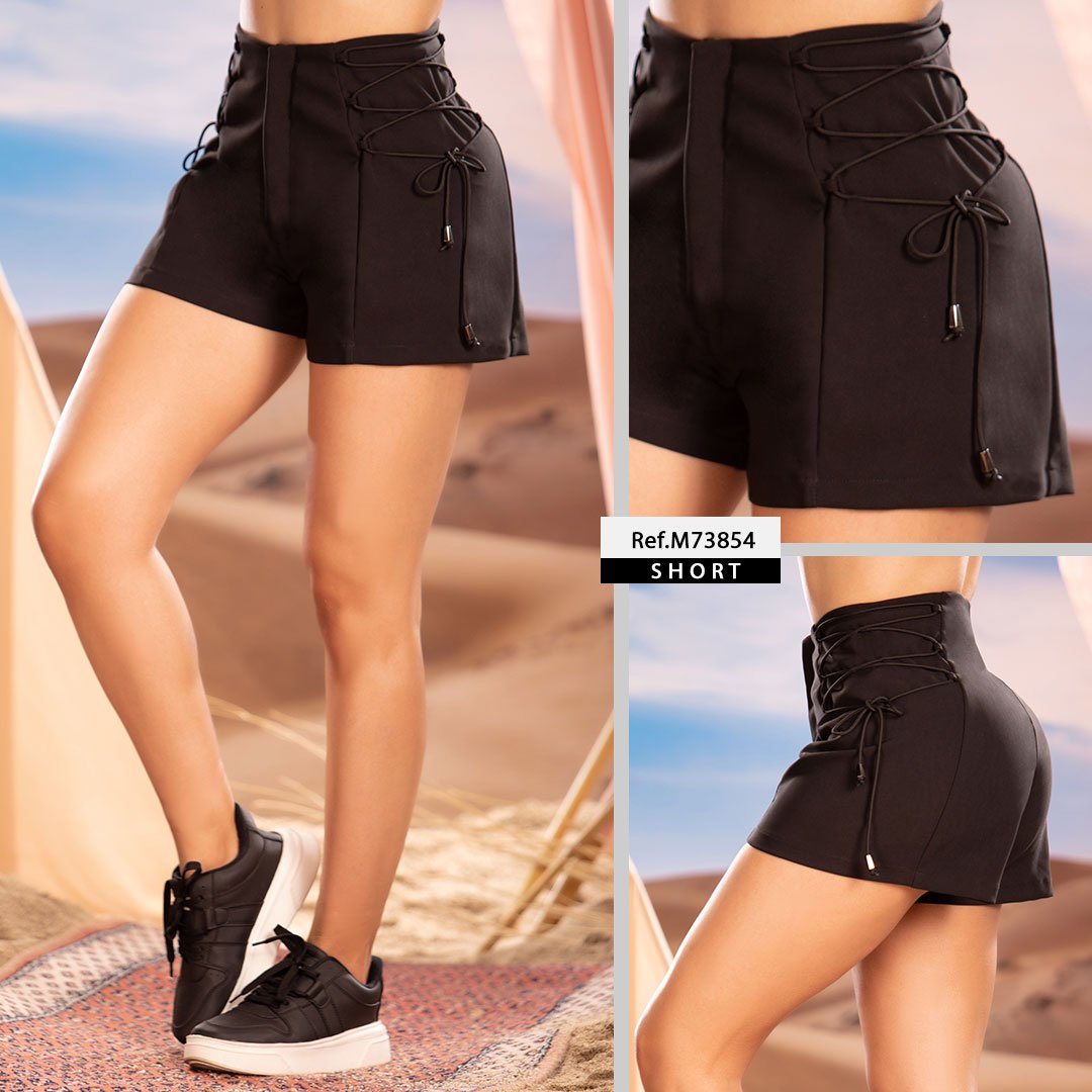 M73854 SHORT NOCHES DE VIENA NEGRO