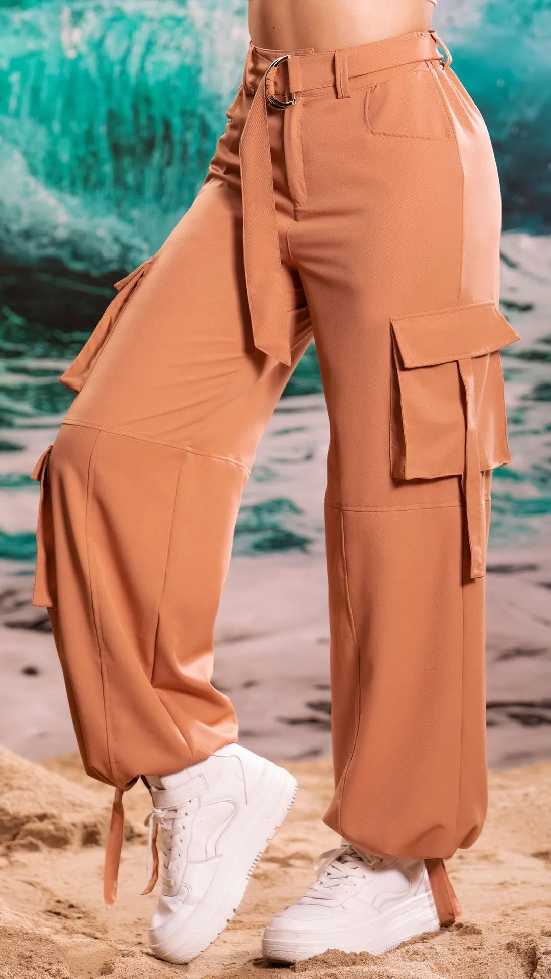 M73892  CHALIS DIAGONAL CAMEL