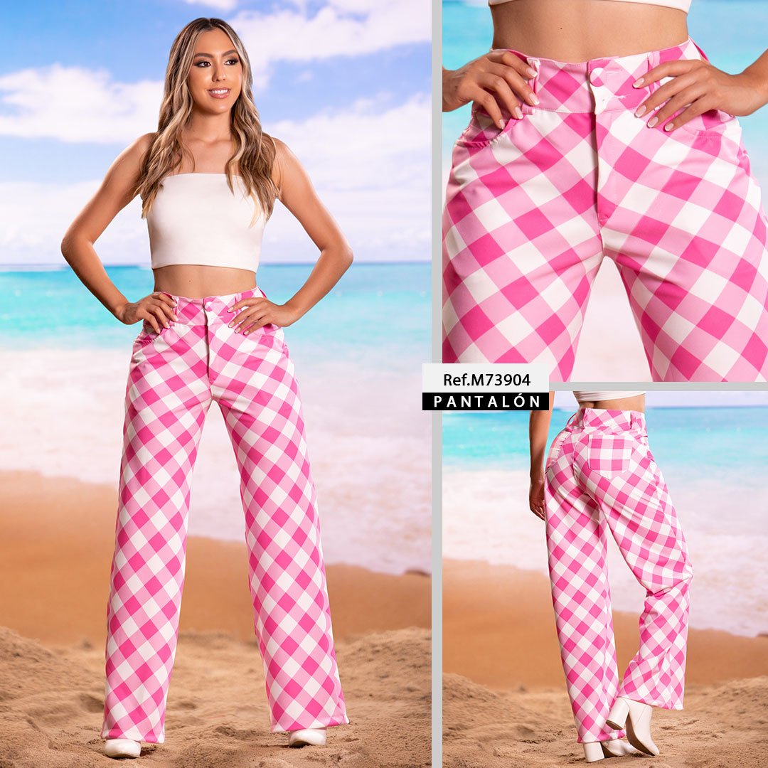 M73904  NOCHES DE VIENA ESTAMPADO CUADROS