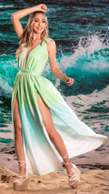 M73914 VESTIDO CHALIS DIAGONAL MULTICOLOR