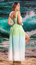 M73914 VESTIDO CHALIS DIAGONAL MULTICOLOR
