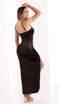 M73919 VESTIDO VENVETIN MIRELLAS NEGRO