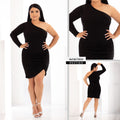 M73930 VESTIDO LICRA POP NEGRO