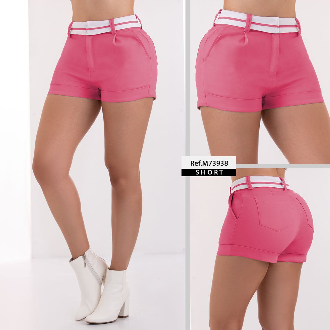 M73938 SHORT DRIL FUCSIA