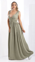 M73968 VESTIDO CHALIS SLUB VERDE