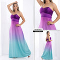 M73975 VESTIDO CHALIS DIAGONAL MORADO