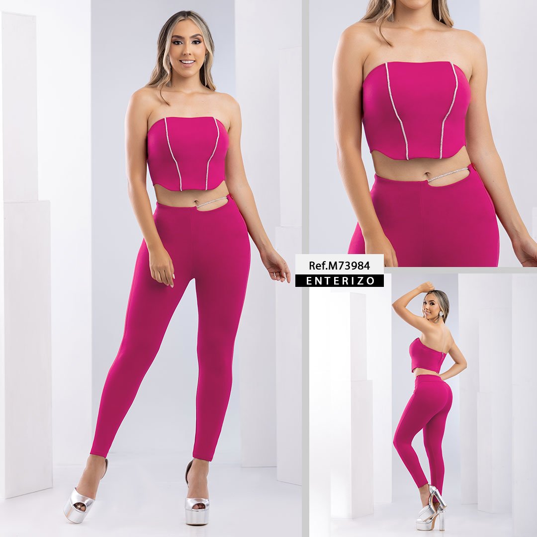 M73984 CONJUNTO PUNTI ROMA FUCSIA
