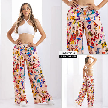 M74018  FALSO CHALIS ESTAMPADO