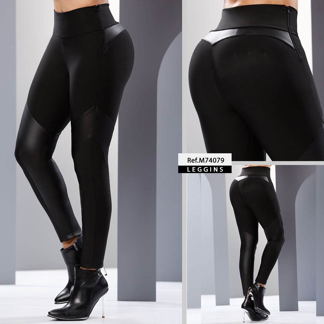 M74079 LEGGINS SUPLEX NEGRO