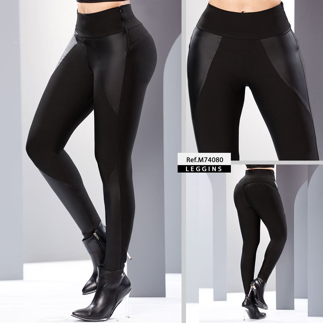 M74080 LEGGINS SUPLEX NEGRO