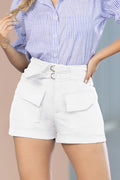 M74116 SHORT DRIL ROYAL BLANCO