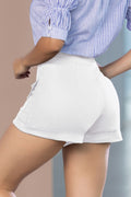 M74116 SHORT DRIL ROYAL BLANCO