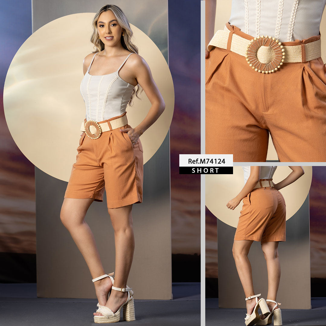 M74124 BERMUDA LINO TERRACOTA