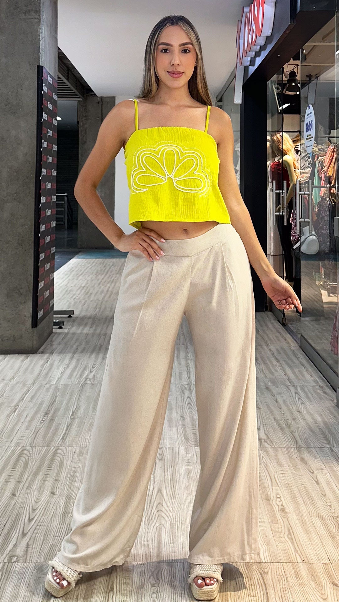 M74164 CONJUNTO LINO CAMEL