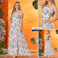 M74222 VESTIDO FALSO CHALIS MARFIL