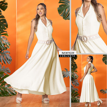 M74229 CONJUNTO AMBROSIO CREMA