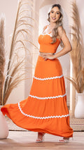 M74263 CONJUNTO CAPRI NARANJA