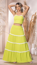 M74263 CONJUNTO CAPRI VERDE LIMON