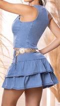 M74281 CONJUNTO CHAMBRAY AZUL