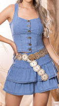 M74281 CONJUNTO CHAMBRAY AZUL