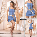 M74281 CONJUNTO CHAMBRAY AZUL