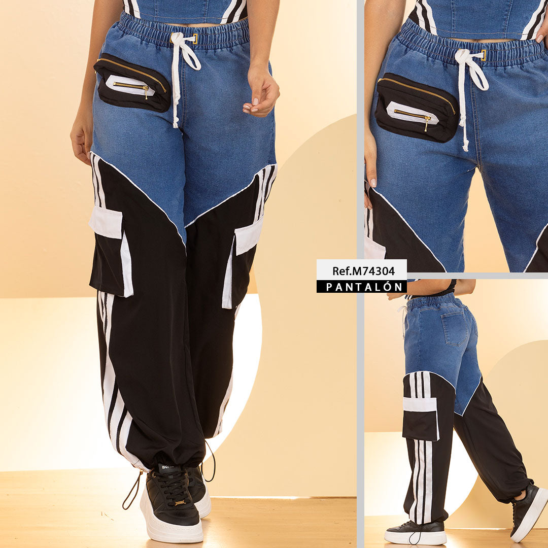 M74304 JEAN INDIGO AZUL