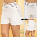 M74334 SHORT NOCHE DE VIENA MARFIL