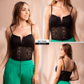 Y3566 BLUSA BLONDA  NEGRO