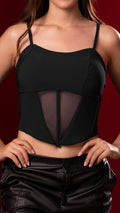 Y3632 BLUSA NOCHES DE VIENA NEGRO