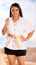 Y3725 BLUSA CAPRI BLANCO