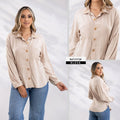 Y3728 CAMISA CHALIS SLUB CAMEL