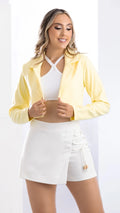 Y3758 BLAZER NOCHES DE VIENA AMARILLO