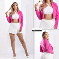 Y3758 BLAZER NOCHES DE VIENA FUCSIA
