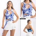 Y3764 BLUSA NOCHE DE VIENA AZUL