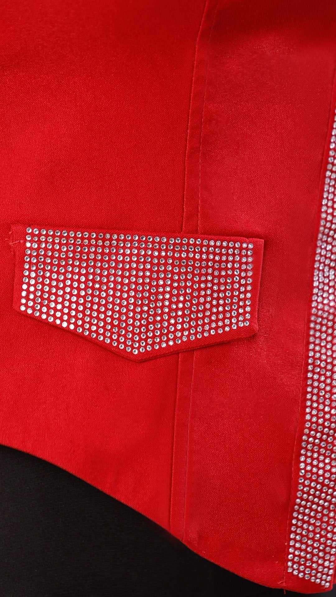 Y3791 BLUSA BENGALINA ROJO