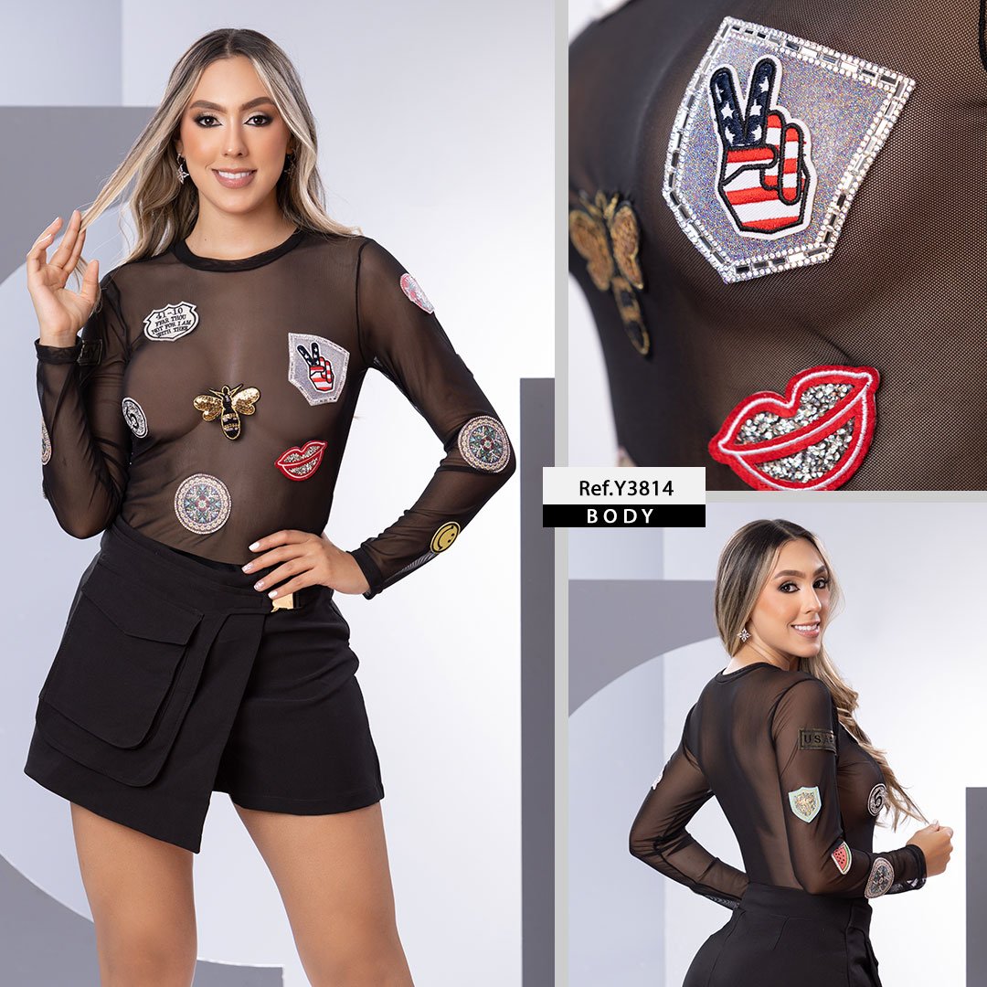 Y3814 BODY MAYATEX NEGRO