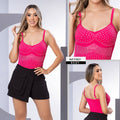 Y3821 BODY RIB NOBELLE FUCSIA