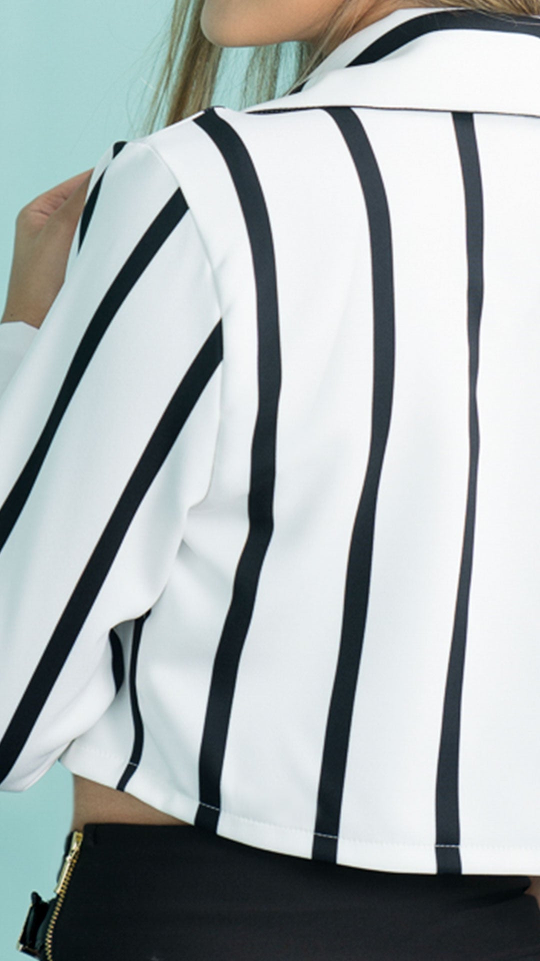 Y3859 BLAZER NOCHES DE VIENA MARFIL